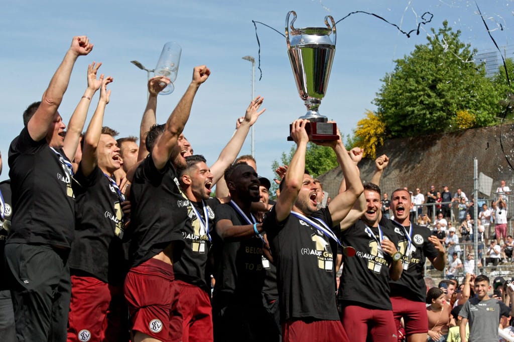 Sportvereinigung SV Elversberg SVE Fussball Pokal